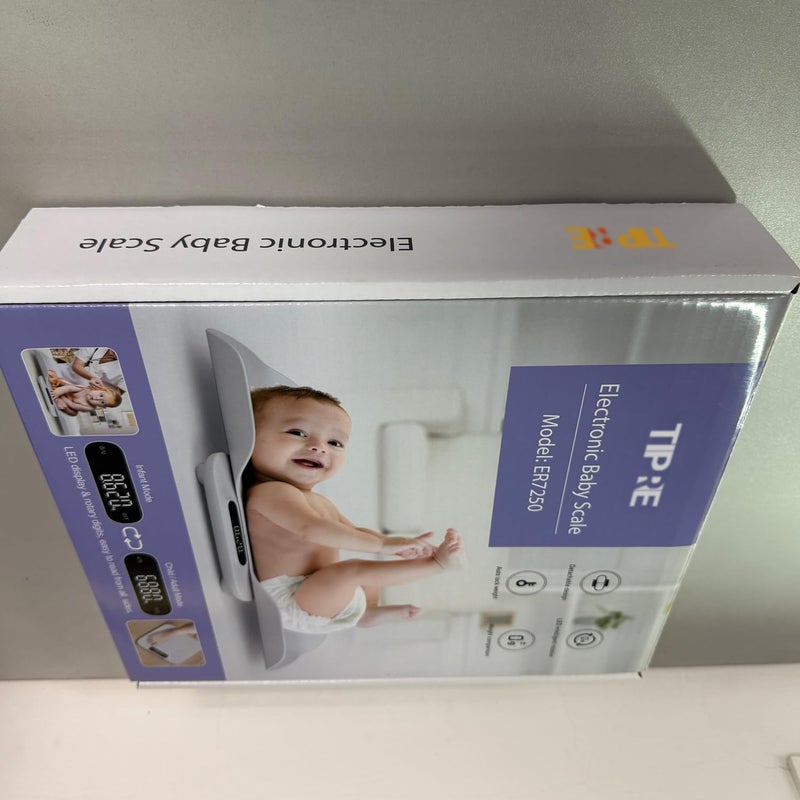 TIPRE Baby Weight Scale, Infant Scale with Detachable Tray, Pet Scale for Cat Dog, Multiple Weighing Scale for Toddler, Children, Pet and Adult Auto-Rotation LED Screen, Up to 400lb/180kg - Image 3